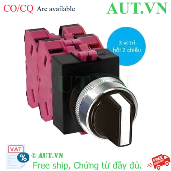 Ảnh của Chuyển mạch 3 vị trí tự hồi IDEC ASW3304 D22 4NC