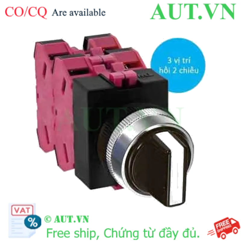 Ảnh của Chuyển mạch 3 vị trí tự hồi IDEC ASW3304 D22 4NC