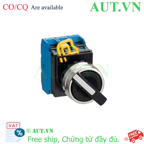 Ảnh của Chuyển mạch 3 vị trí tự hồi IDEC YW4S-33E30 D22 3NO