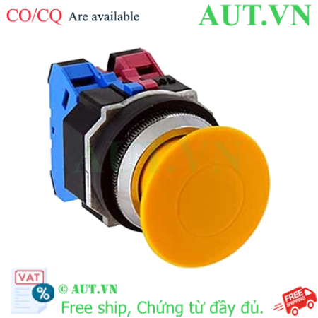 Ảnh của Công tắc ấn nhả AZD320NY IDEC, D30, 2NO, vàng, mới