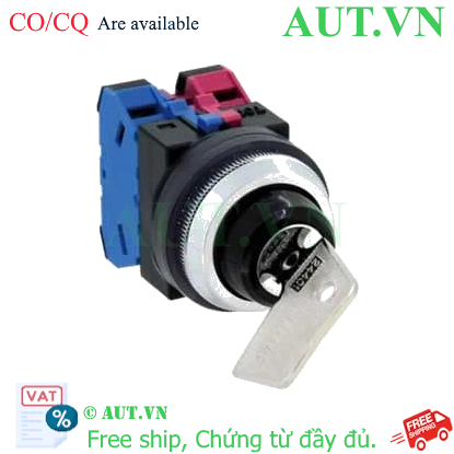Ảnh của Công tắc chìa khóa 2 vị trí IDEC ASN21K11N-NO24401-MAU D30 1NO+1NC