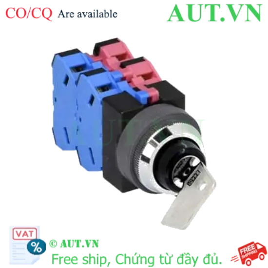 Ảnh của Công tắc chìa khóa 2 vị trí IDEC ASN22K22N-NO24401 D30 2NO+2NC