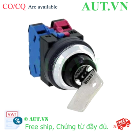 Ảnh của Công tắc chìa khóa 2 vị trí IDEC ASN2K11N-NO24401-MAU D30 1NO+1NC