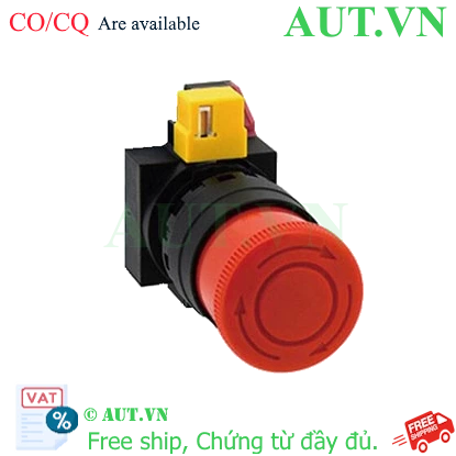 Ảnh của Công tắc dừng khẩn cấp  ( có khối tiếp điểm tháo rời) IDEC HW1B-V301R 