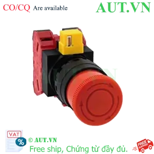 Ảnh của Công tắc dừng khẩn cấp  ( có khối tiếp điểm tháo rời) IDEC HW1B-V302R 