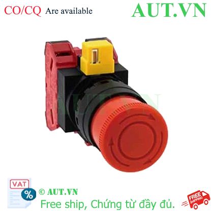 Ảnh của Công tắc dừng khẩn cấp  ( có khối tiếp điểm tháo rời) IDEC HW1B-V302R 