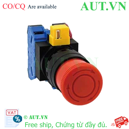 Ảnh của Công tắc dừng khẩn cấp  ( có khối tiếp điểm tháo rời) IDEC HW1B-V311R 