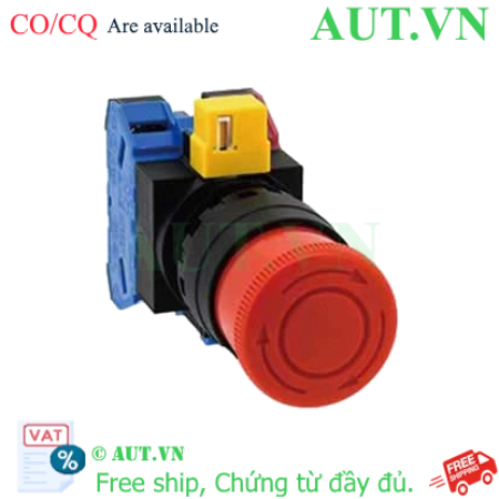 Ảnh của Công tắc dừng khẩn cấp  ( có khối tiếp điểm tháo rời) IDEC HW1B-V311R 