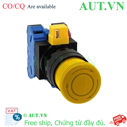 Ảnh của Công tắc dừng khẩn cấp  ( có khối tiếp điểm tháo rời) IDEC HW1B-V311Y 