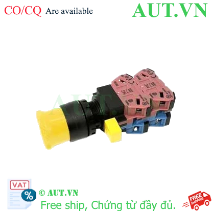 Ảnh của Công tắc dừng khẩn cấp  ( có khối tiếp điểm tháo rời) IDEC HW1B-V322Y 