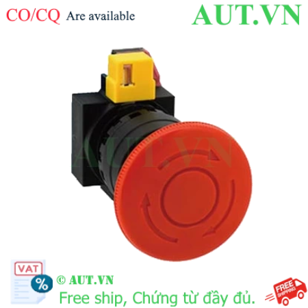 Ảnh của Công tắc dừng khẩn cấp  ( có khối tiếp điểm tháo rời) IDEC HW1B-V401R 
