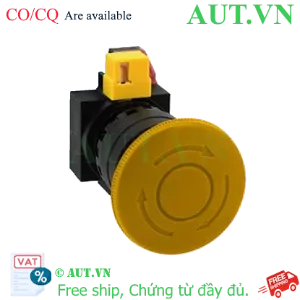Ảnh của Công tắc dừng khẩn cấp  ( có khối tiếp điểm tháo rời) IDEC HW1B-V401Y 