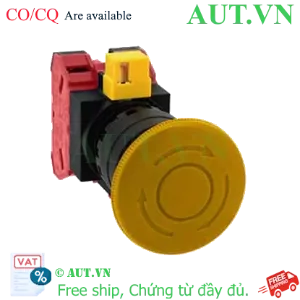 Ảnh của Công tắc dừng khẩn cấp  ( có khối tiếp điểm tháo rời) IDEC HW1B-V402Y 