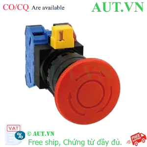 Ảnh của Công tắc dừng khẩn cấp  ( có khối tiếp điểm tháo rời) IDEC HW1B-V411R 