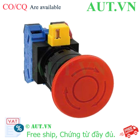 Ảnh của Công tắc dừng khẩn cấp  ( có khối tiếp điểm tháo rời) IDEC HW1B-V411R 