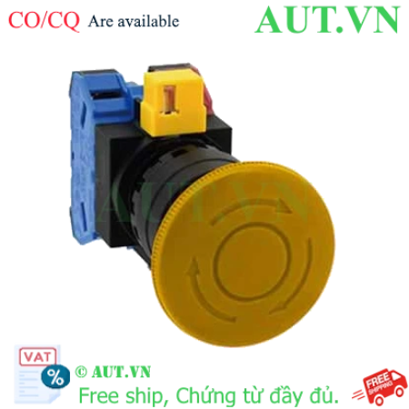 Ảnh của Công tắc dừng khẩn cấp  ( có khối tiếp điểm tháo rời) IDEC HW1B-V411Y 