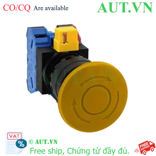 Ảnh của Công tắc dừng khẩn cấp  ( có khối tiếp điểm tháo rời) IDEC HW1B-V411Y 