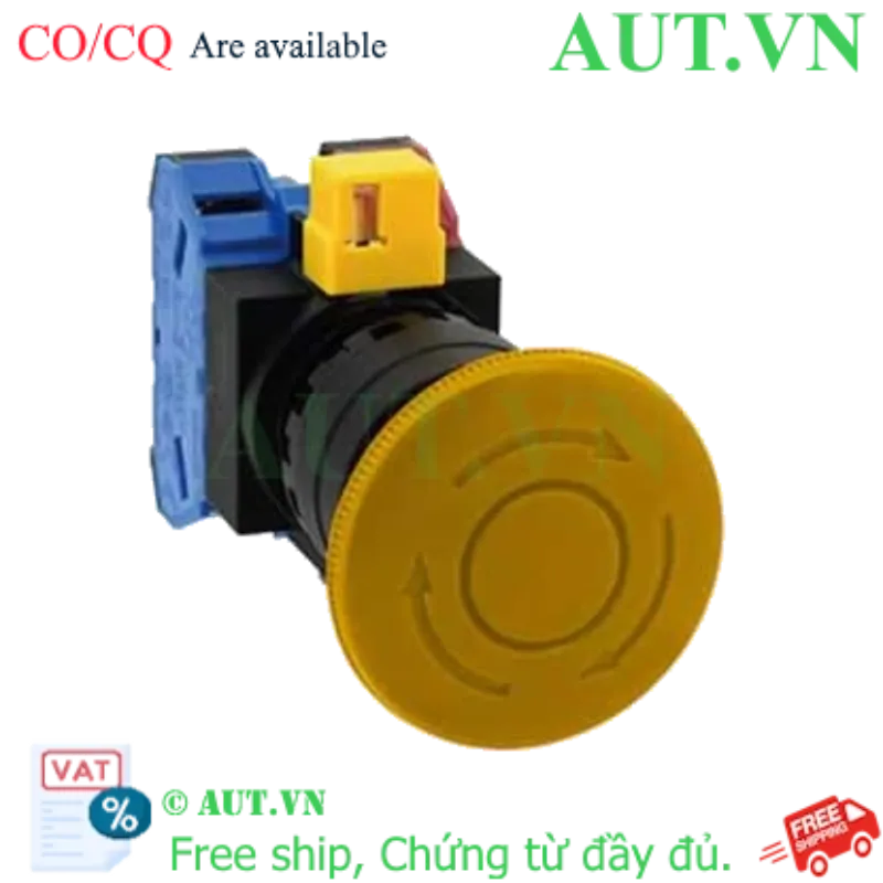 Ảnh của Công tắc dừng khẩn cấp  ( có khối tiếp điểm tháo rời) IDEC HW1B-V411Y 