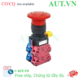 Ảnh của Công tắc dừng khẩn cấp  ( có khối tiếp điểm tháo rời) IDEC HW1B-V422R 