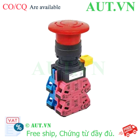 Ảnh của Công tắc dừng khẩn cấp  ( có khối tiếp điểm tháo rời) IDEC HW1B-V422R 
