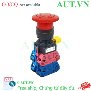 Ảnh của Công tắc dừng khẩn cấp  ( có khối tiếp điểm tháo rời) IDEC HW1B-V431R 
