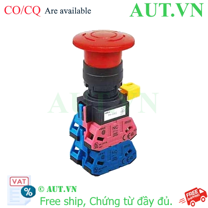 Ảnh của Công tắc dừng khẩn cấp  ( có khối tiếp điểm tháo rời) IDEC HW1B-V431R 