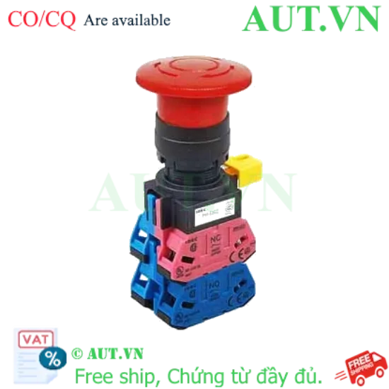 Ảnh của Công tắc dừng khẩn cấp  ( có khối tiếp điểm tháo rời) IDEC HW1B-V431R 