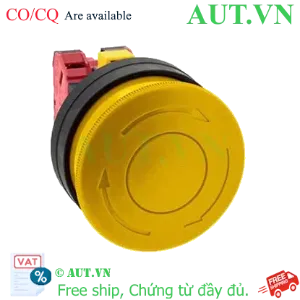 Ảnh của Công tắc dừng khẩn cấp  ( có khối tiếp điểm tháo rời) IDEC HW1B-V502Y 