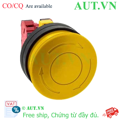 Ảnh của Công tắc dừng khẩn cấp  ( có khối tiếp điểm tháo rời) IDEC HW1B-V502Y 