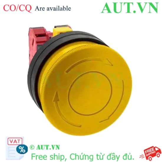 Ảnh của Công tắc dừng khẩn cấp  ( có khối tiếp điểm tháo rời) IDEC HW1B-V502Y 