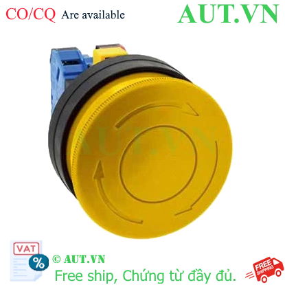 Ảnh của Công tắc dừng khẩn cấp  ( có khối tiếp điểm tháo rời) IDEC HW1B-V511Y 