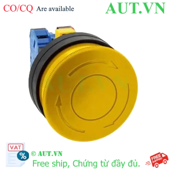 Ảnh của Công tắc dừng khẩn cấp  ( có khối tiếp điểm tháo rời) IDEC HW1B-V511Y 