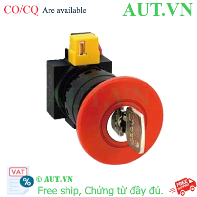 Ảnh của Công tắc dừng khẩn cấp  ( có khối tiếp điểm tháo rời) IDEC HW1B-X401R 