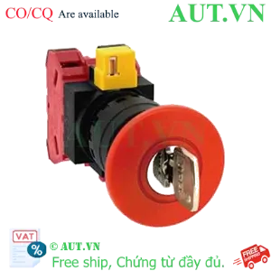 Ảnh của Công tắc dừng khẩn cấp  ( có khối tiếp điểm tháo rời) IDEC HW1B-X402R 