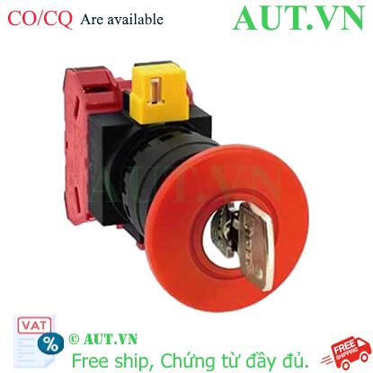 Ảnh của Công tắc dừng khẩn cấp  ( có khối tiếp điểm tháo rời) IDEC HW1B-X402R 
