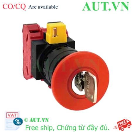 Ảnh của Công tắc dừng khẩn cấp  ( có khối tiếp điểm tháo rời) IDEC HW1B-X402R 