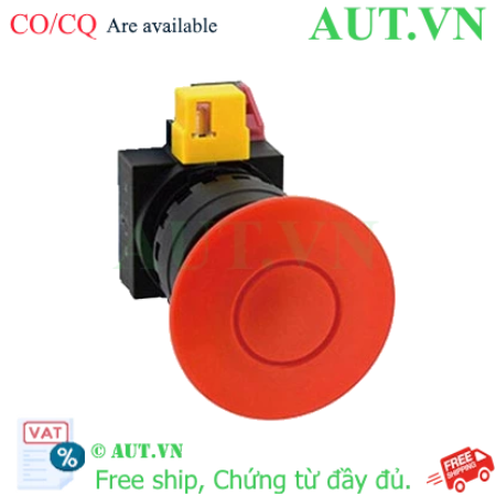 Ảnh của Công tắc dừng khẩn cấp  ( có khối tiếp điểm tháo rời) IDEC HW1B-Y201R 