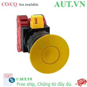 Ảnh của Công tắc dừng khẩn cấp  ( có khối tiếp điểm tháo rời) IDEC HW1B-Y202Y 