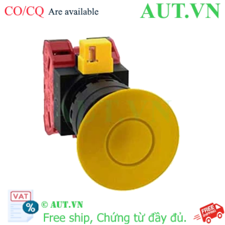 Ảnh của Công tắc dừng khẩn cấp  ( có khối tiếp điểm tháo rời) IDEC HW1B-Y202Y 