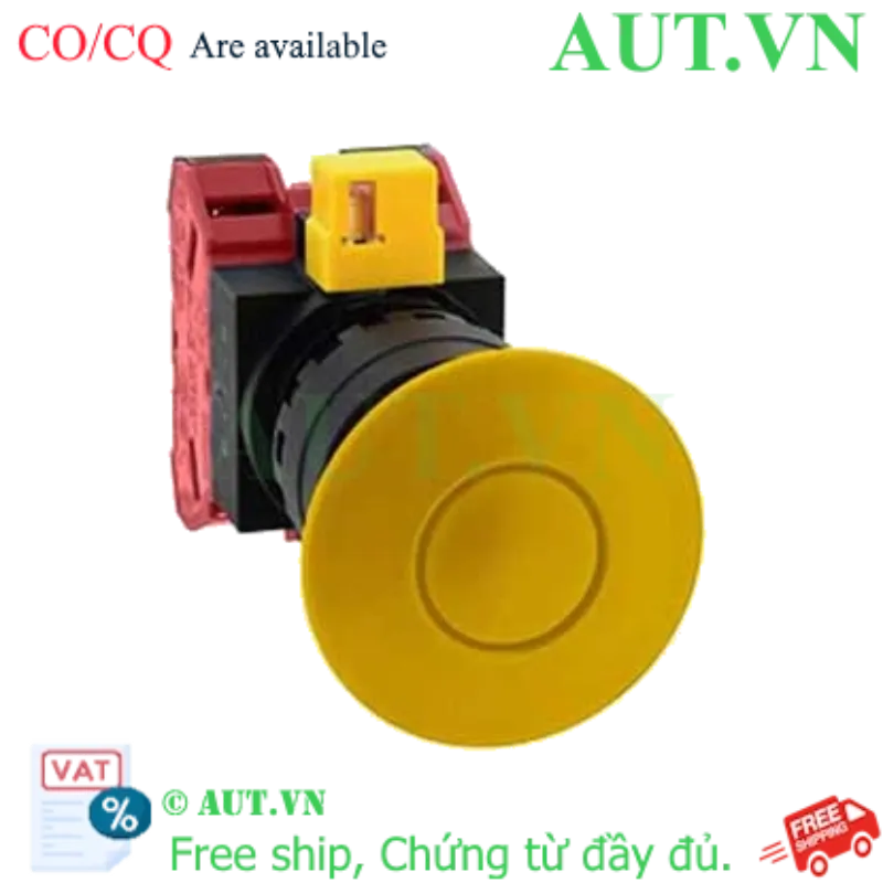 Ảnh của Công tắc dừng khẩn cấp  ( có khối tiếp điểm tháo rời) IDEC HW1B-Y202Y 