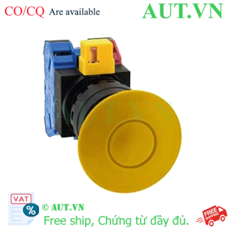 Ảnh của Công tắc dừng khẩn cấp  ( có khối tiếp điểm tháo rời) IDEC HW1B-Y211Y 