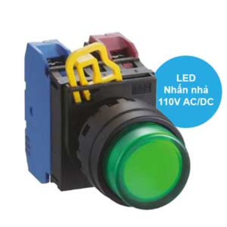 Ảnh của Công tắc LED nhấn nhả có đèn IDEC YW1L-M2E11QHG