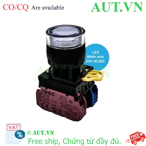 Ảnh của Công tắc LED nhấn nhả YW1L-MF2E11Q4W IDEC, mới