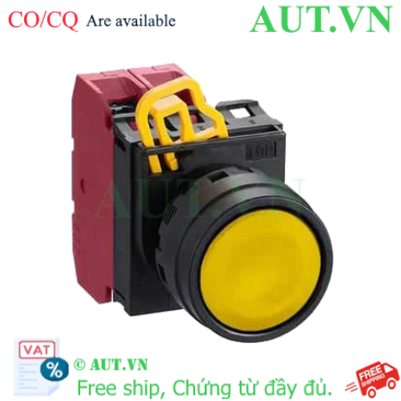 Ảnh của Công tắc nhấn giữ IDEC YW1B-A1E02Y, D22, 2NC, vàng