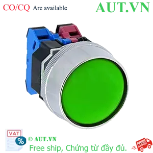 Ảnh của Công tắc nút nhấn ABGD310NG IDEC, D30, 1NO, màu xanh, tốt