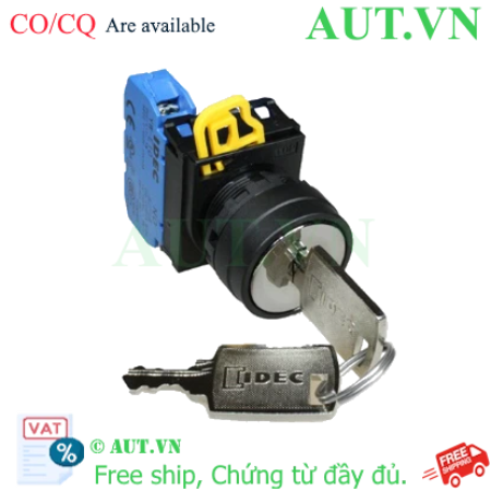 Ảnh của Công tắc xoay chìa khóa D22 YW1K-3AE11 IDEC, chính hãng