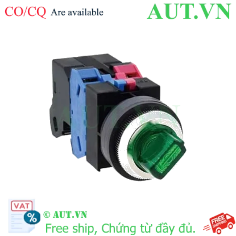 Ảnh của Công tắc xoay có đèn phi 25  IDEC ASLS312202DNG 