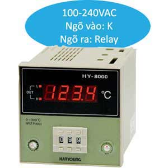 Ảnh của Đồng hồ nhiệt Hanyong Nux HY-8000-KMNRA-04