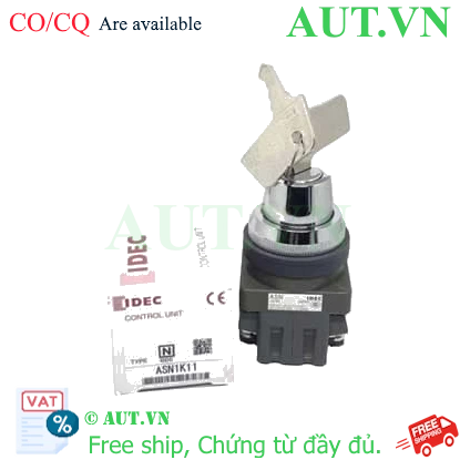 Ảnh của Công tắc xoay có khóa IDEC ASN1K11 