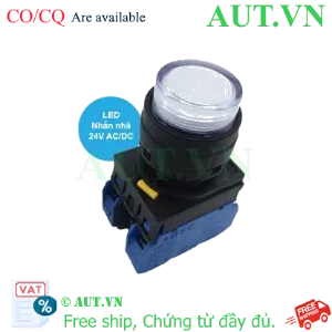 Ảnh của Công tắn ấn nhả YW1L-M2E20Q4PW IDEC, 24VAC/DC, D22